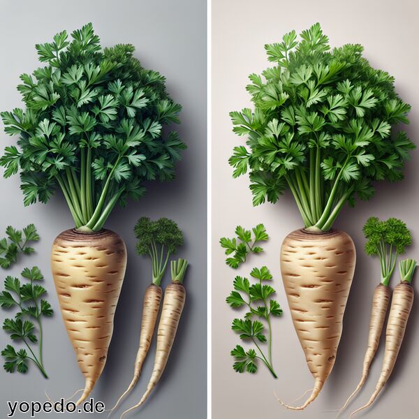 Unterschied Pastinake Petersilienwurzel