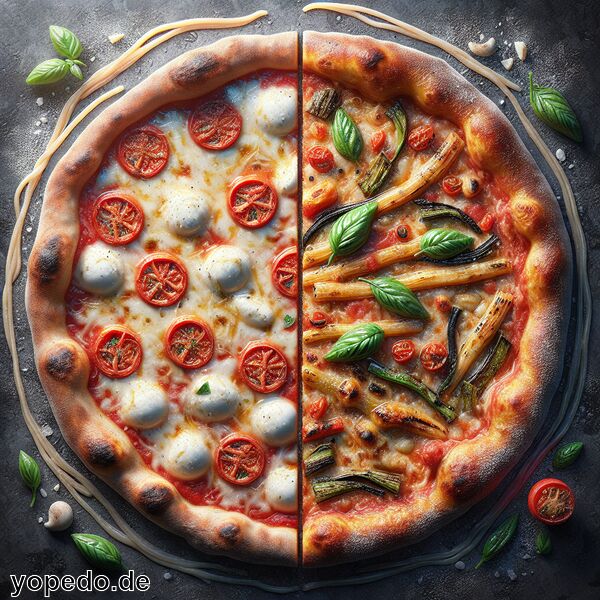 Unterschied Pizza Pinsa