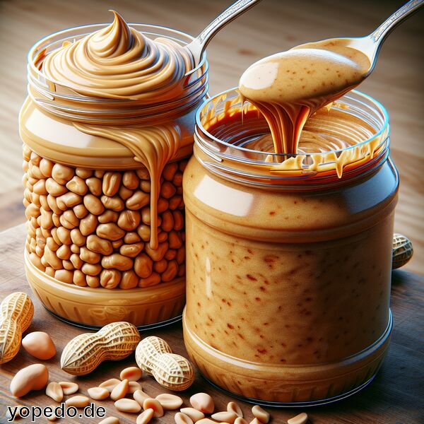 Unterschied Erdnussbutter Erdnussmus