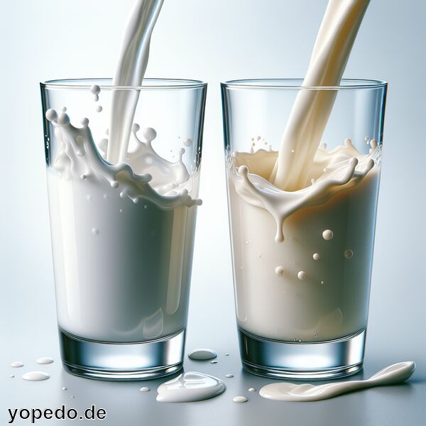 Unterschied Kefir Buttermilch