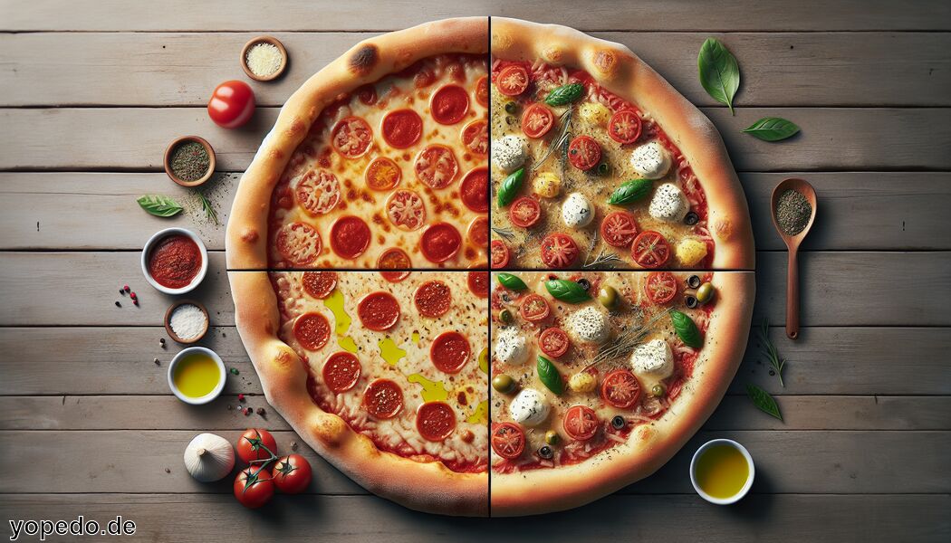 Ernährungsunterschiede zwischen Pizza und Pinsa - Unterschied Pizza Pinsa
