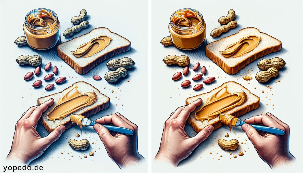 Nährstoffgehalt und gesundheitliche Aspekte - Unterschied Erdnussbutter Erdnussmus