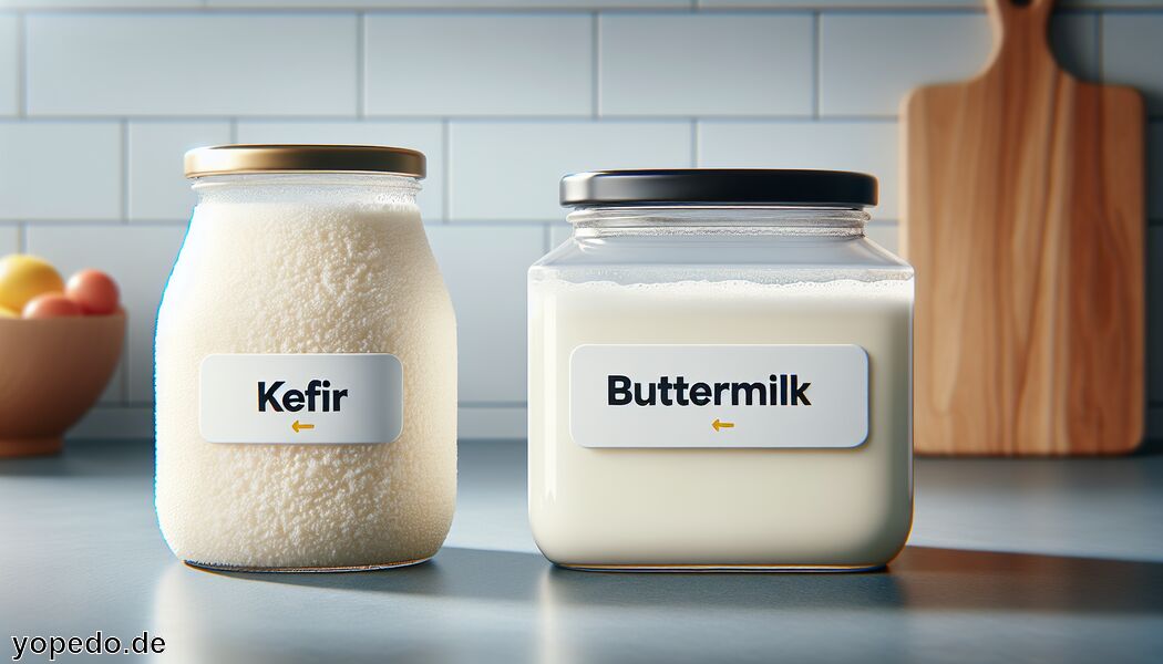 Verwendung in der Küche - Unterschied Kefir Buttermilch