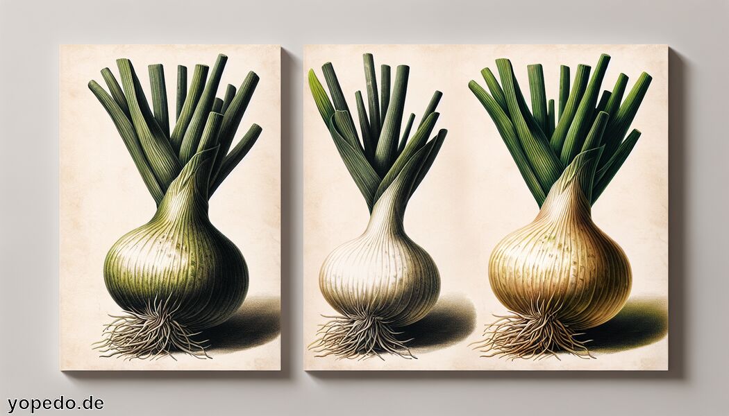 Anbau und Saisonabhängigkeit der beiden Varianten - Unterschied Lauch Porree