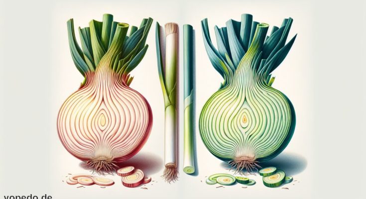 Unterschied Lauch Porree