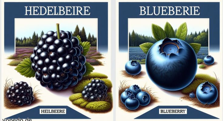 Unterschied Heidelbeere Blaubeere