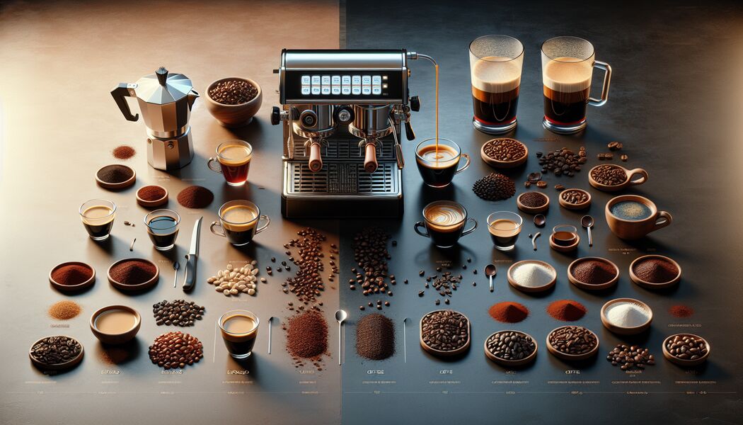 Kaffeemaschinen: Espresso-Maschine versus Filterkaffeemaschine - Unterschied Espresso und Kaffee » Die feine Kaffeekunst