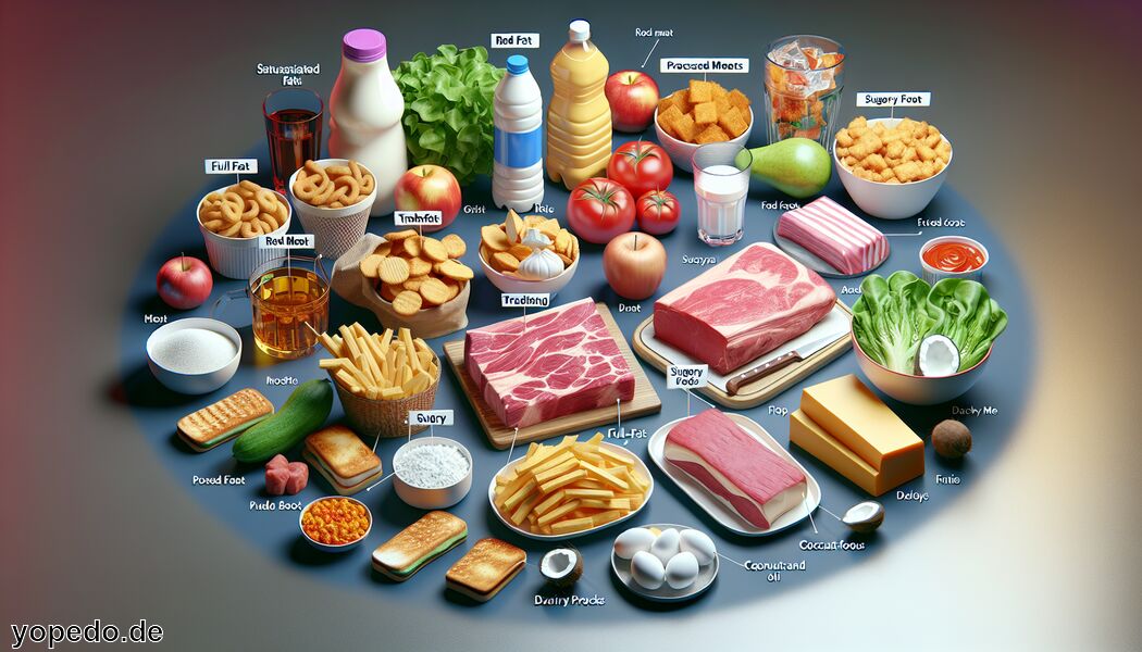 Vollfettprodukte einschränken - Top verbotene Lebensmittel bei hohem Cholesterin - Das meiden!